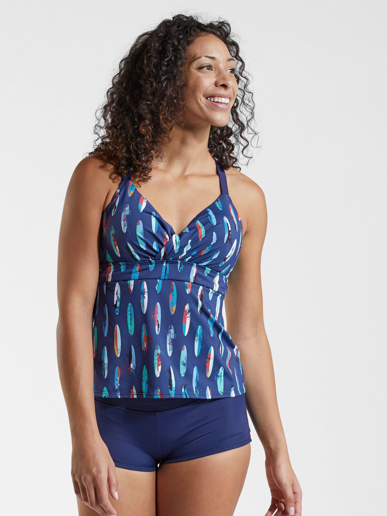 Metis Underwire Tankini Top - Kahili, , original