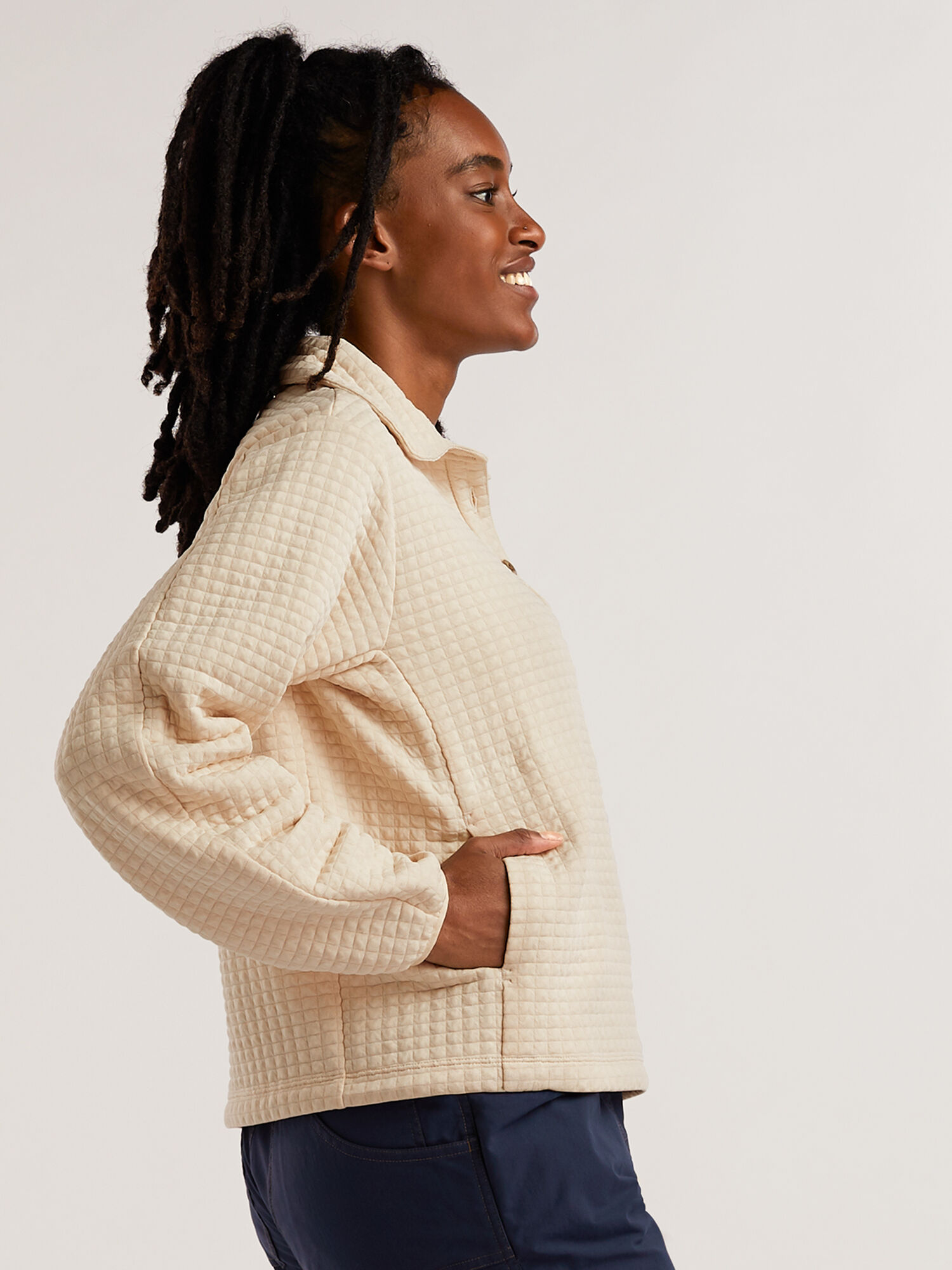 Hikerkind Quilted Fleece Pullover, , original