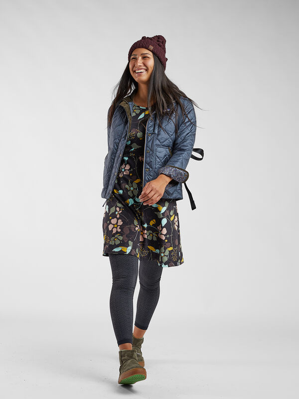 Dream 3/4 Sleeve Dress - Wild Juniper, , original