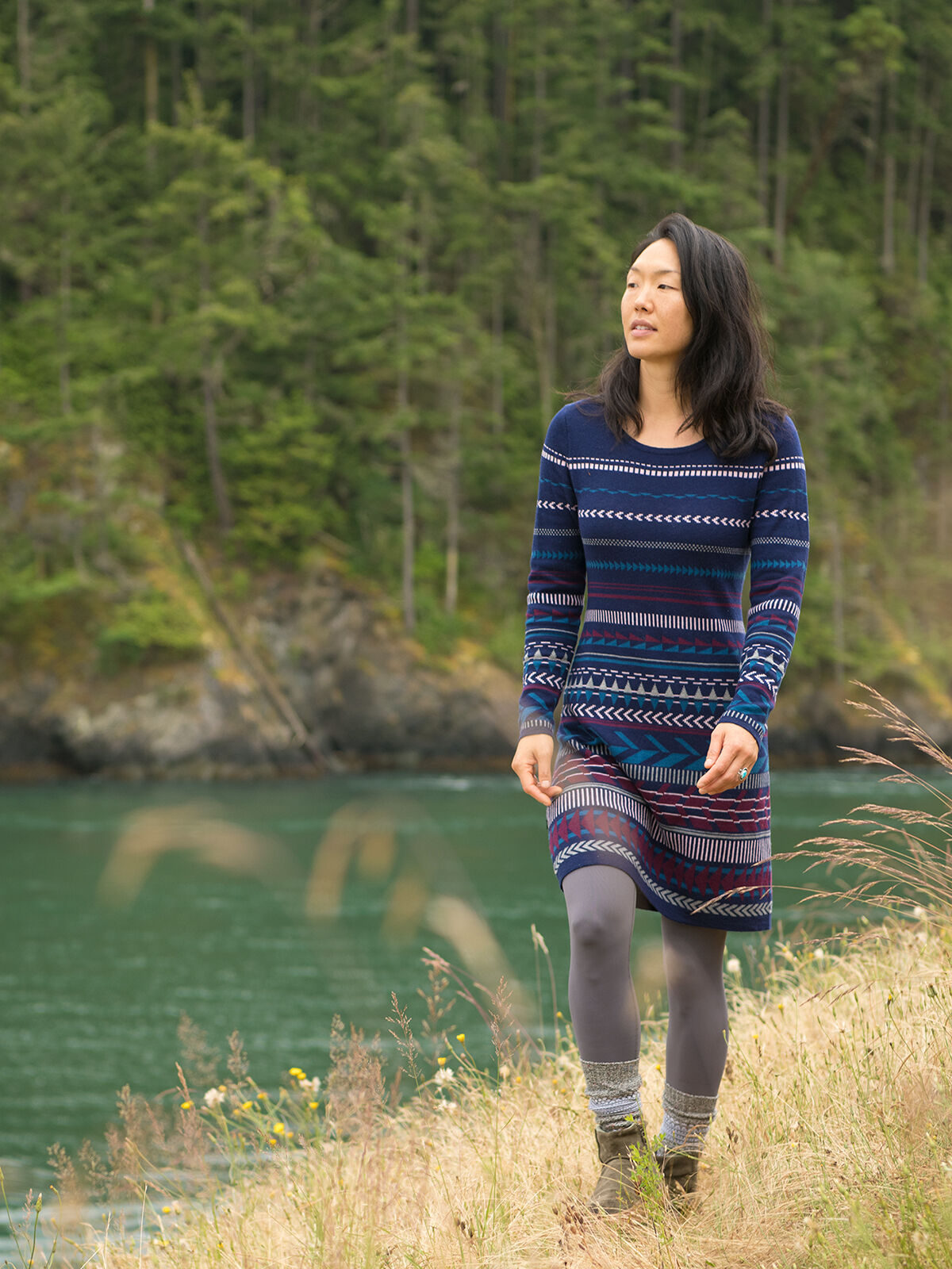 title nine sweater dress