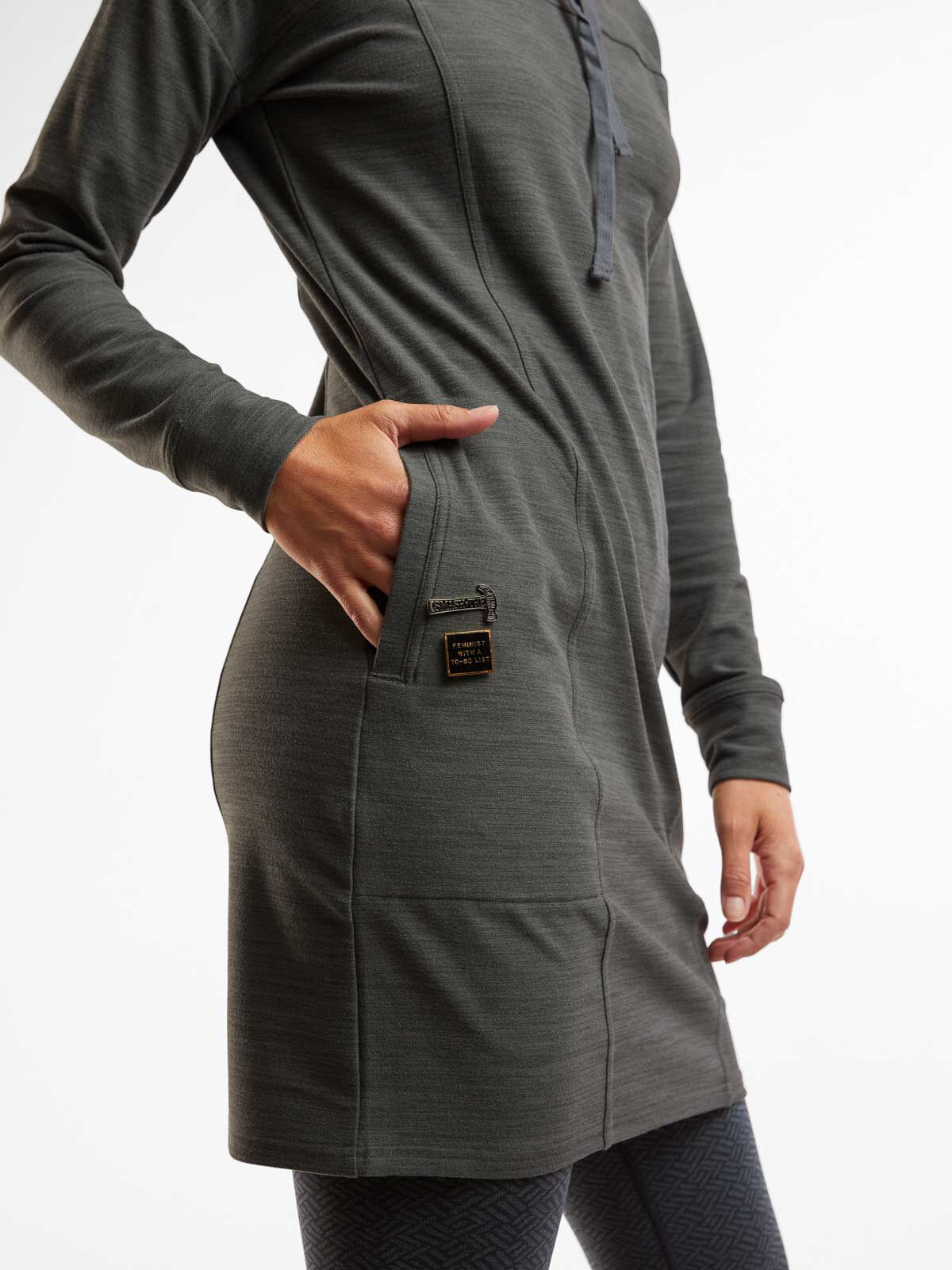 Toad and co intermosso hooded dress top