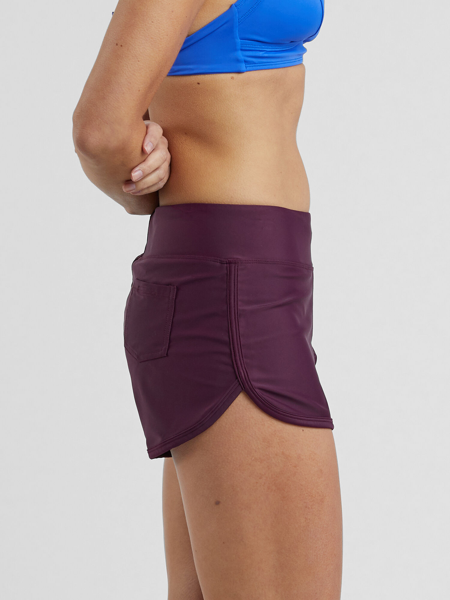 Paddle Board Shorts Solid Color Women's Board Shorts Title Nine