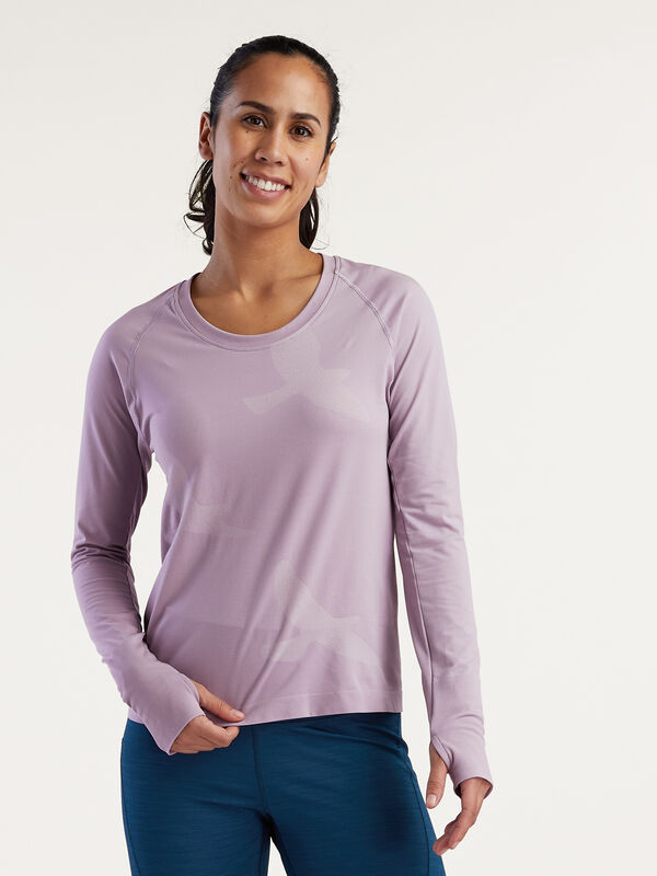 Oiselle Long Sleeve Running Top: Wings Out 2.0 Outlet