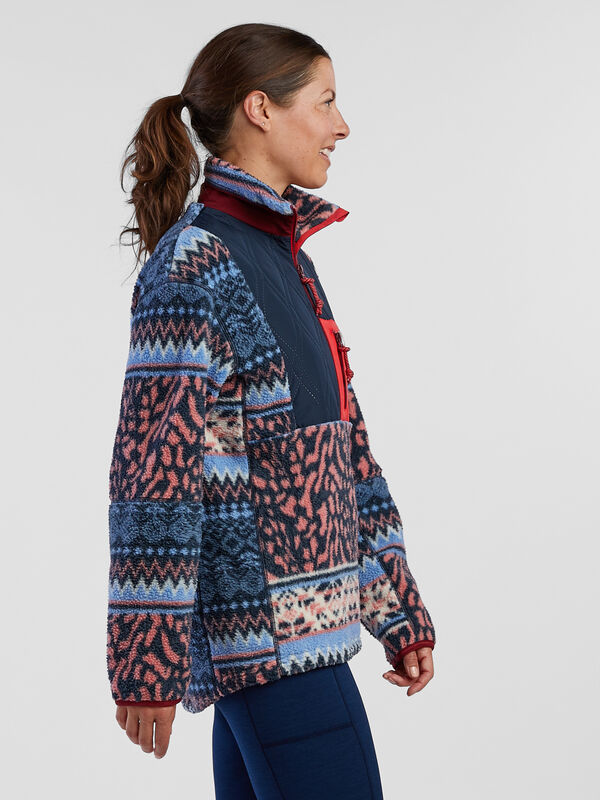 Rothe Quilted 1/2 Zip Pullover, , original