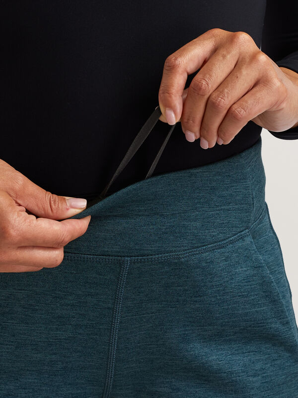 Crash Fleece Lined Wide Leg Pants - Petite, , original