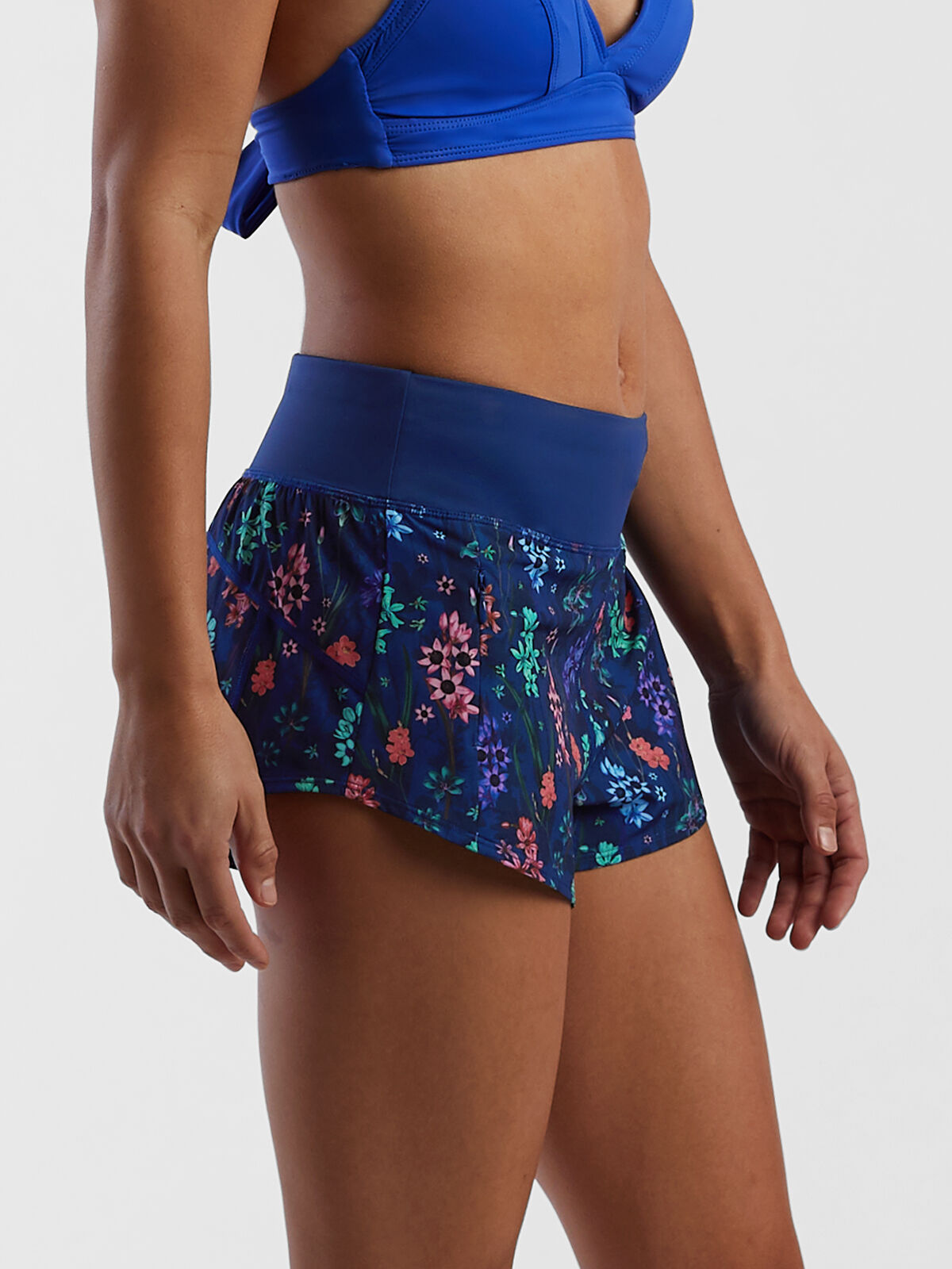 Women's Swim Shorts: Wahine - Starlight Garden Women's Swim Shorts: Wahine - Starlight Garden