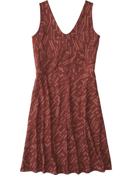 Dream V Neck Dress - Desert Path