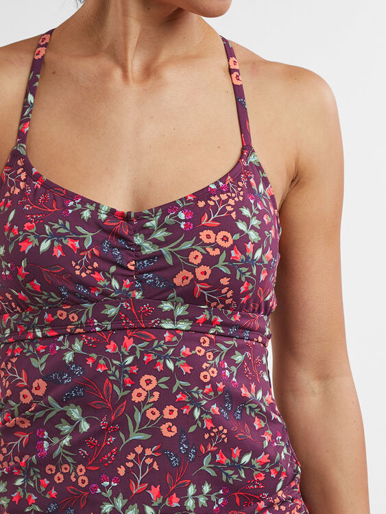 Tidal Rave Underwire Tankini Top - Floral Frenzy, , original