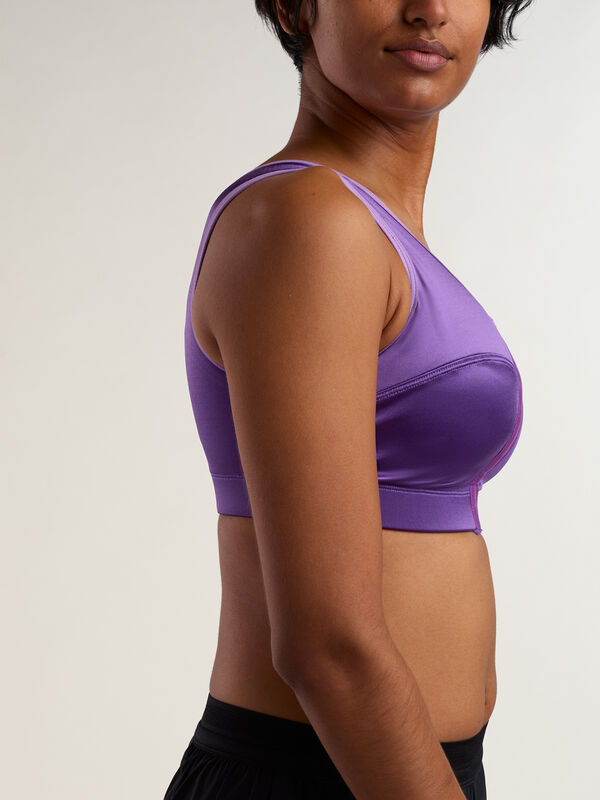 The Last Resort Front Close Sports Bra, , original