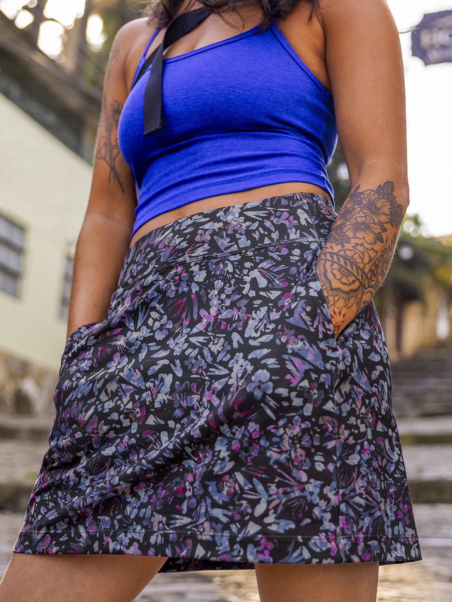 Dream Swing Skort - Wildflower, , model
