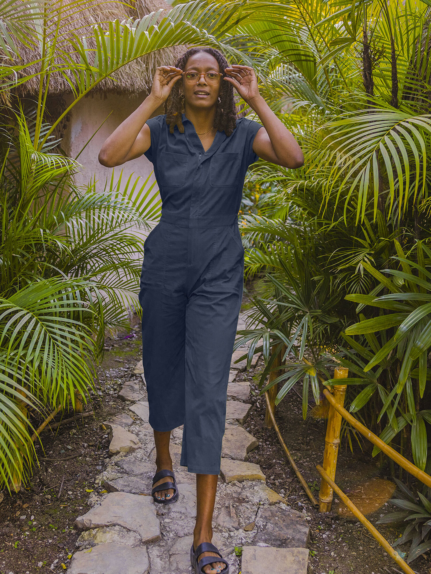 Evelyn Jumpsuit - Petite, , model