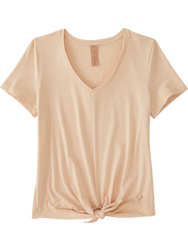 Solar Flair Front Tie Tee