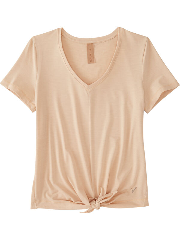 Solar Flair Front Tie Tee, , original