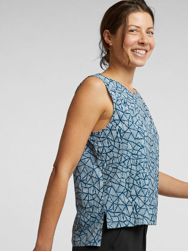 Round Trip Pocket Tank Top - Indio, , original