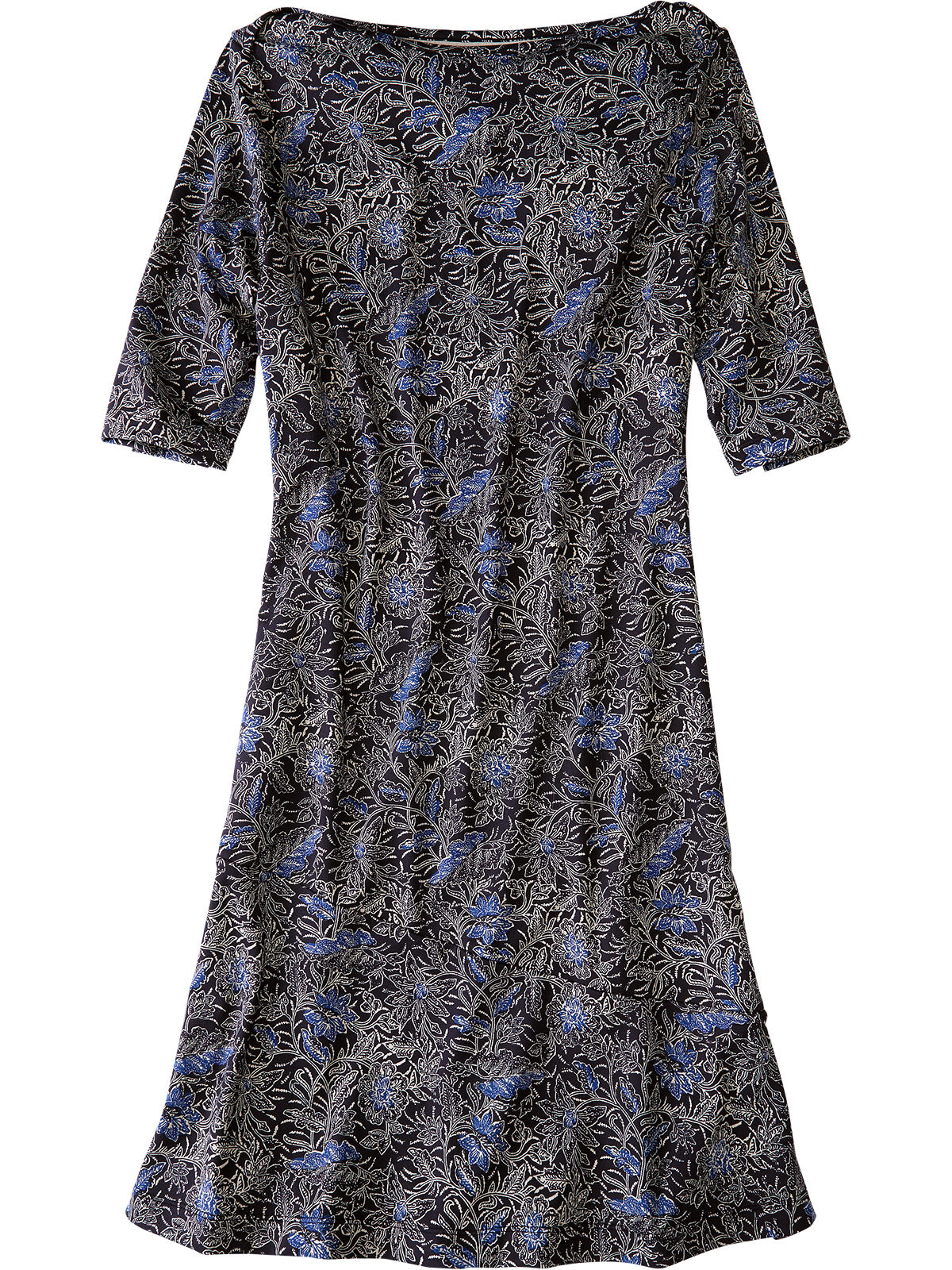 white boatneck dress