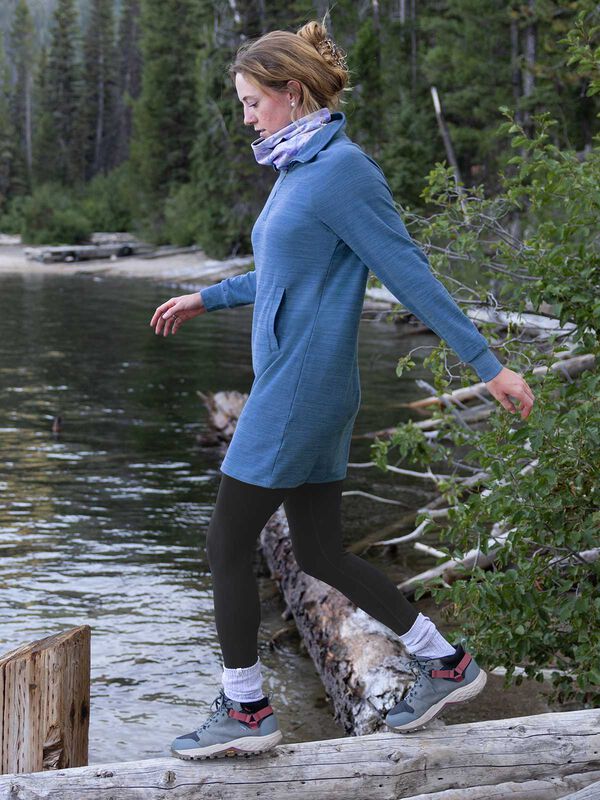 Hibernation 1/4 Zip Dress, , model