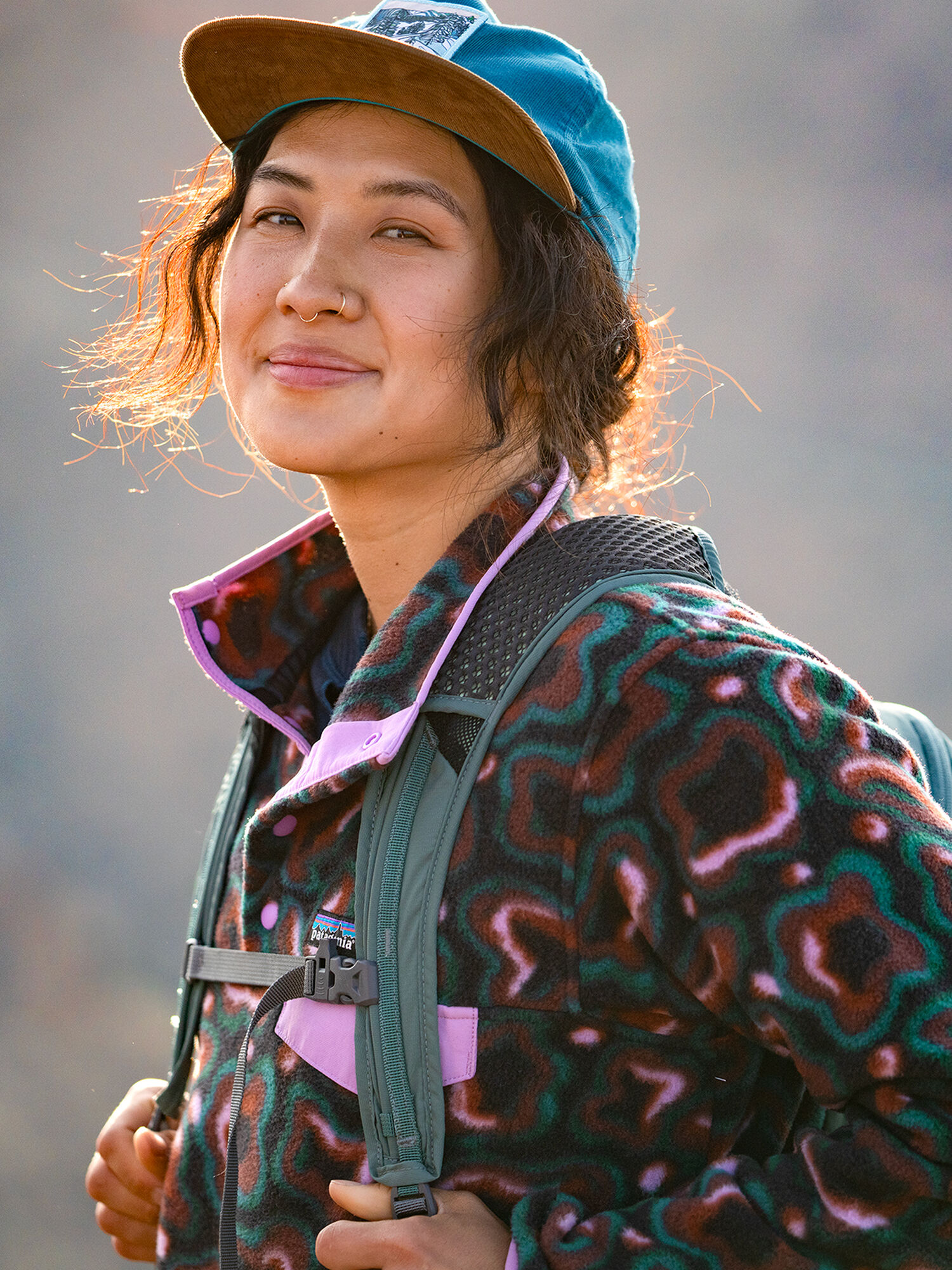 Galleria Corduroy Hat, , model