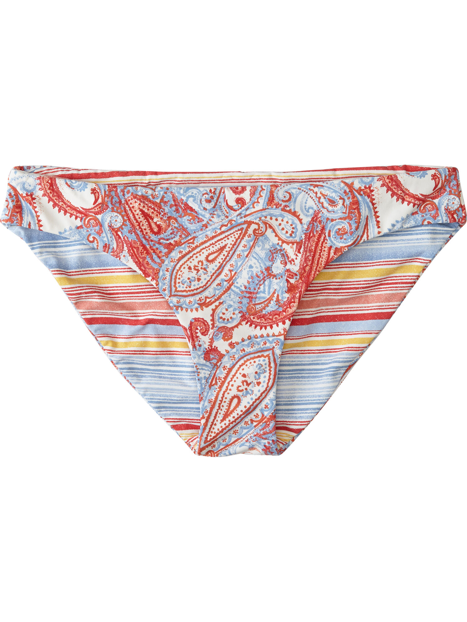 Tidal Reversible Bikini Bottom - Paisley Stripe, , original