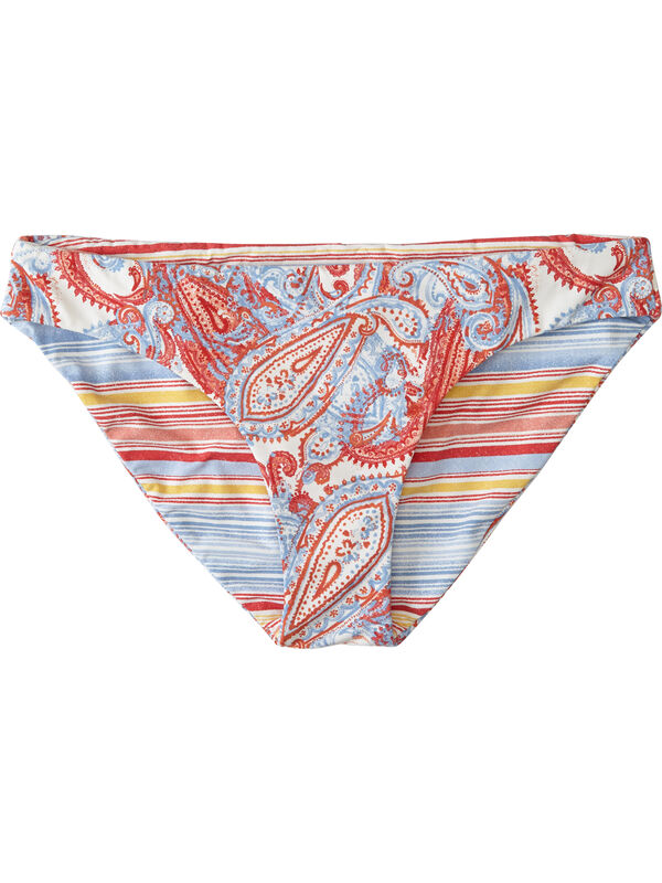 Tidal Reversible Bikini Bottom - Paisley Stripe, , original
