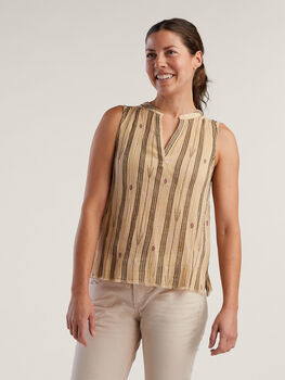 Moorea Gauze Sleeveless Top