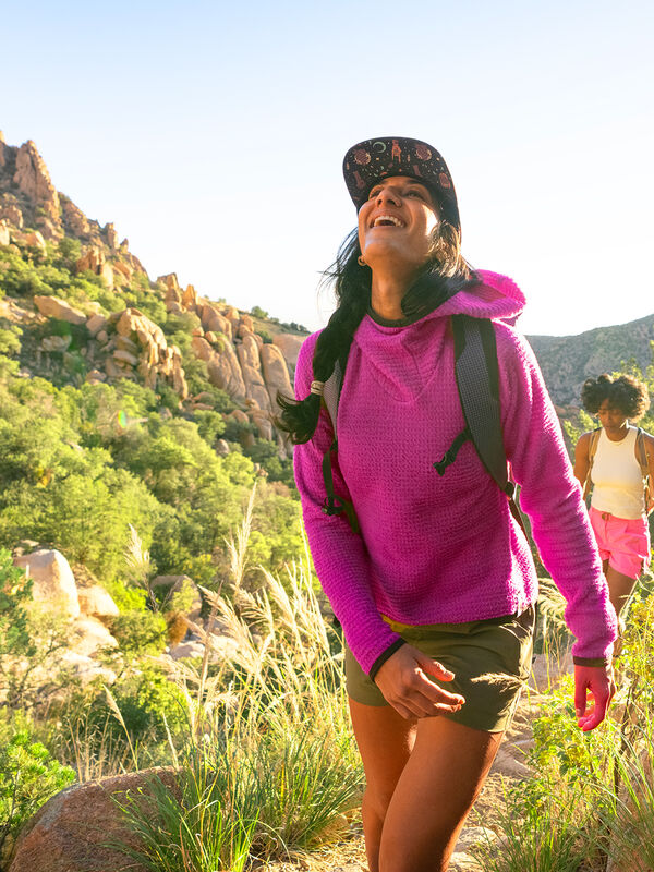 Alpine Fit Fastpacker Women&rsquo;s Lightweight Fleece Hoodie