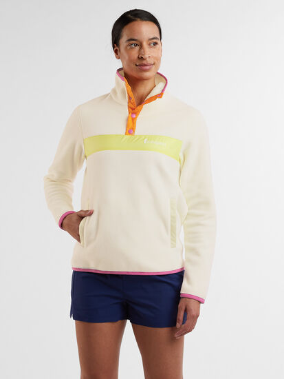 La Exploradora Fleece Pullover, , model