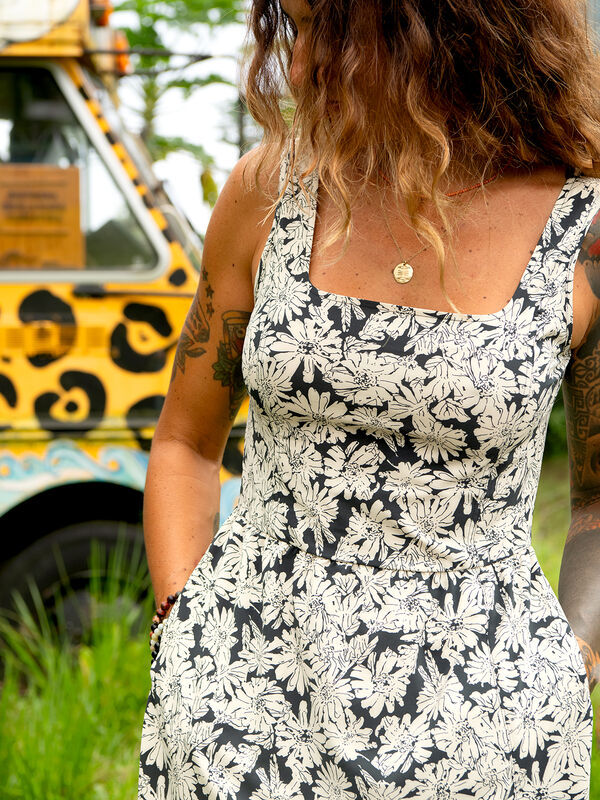 Crusher Column Midi Dress, , original