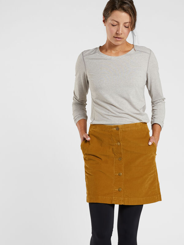 Cruise Corduroy Skirt, , model