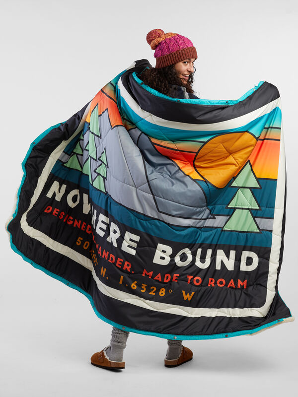 Nomadic Recycled Sherpa Blanket, , model
