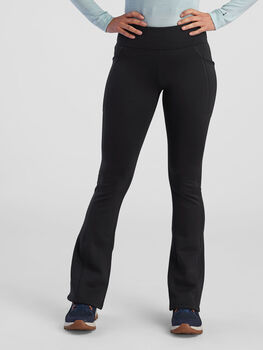 Crash Polartec® Fleece Lined Flare Pants - Solid Petite