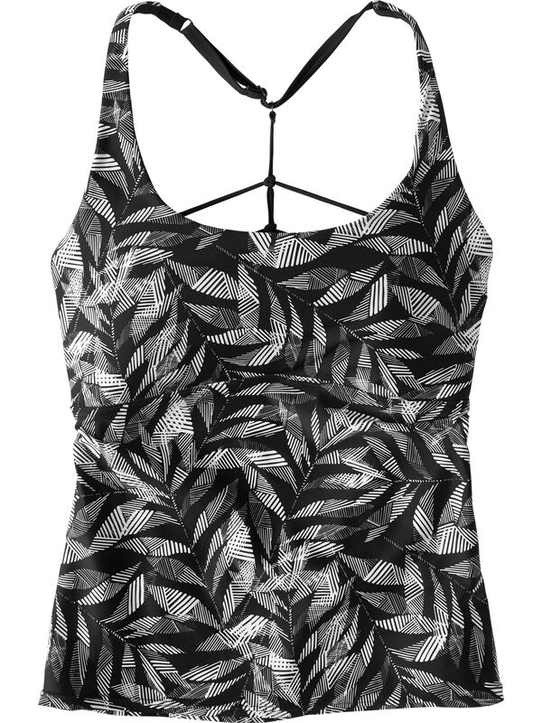 Desis Spider Tankini Top - Black Springtime, , original