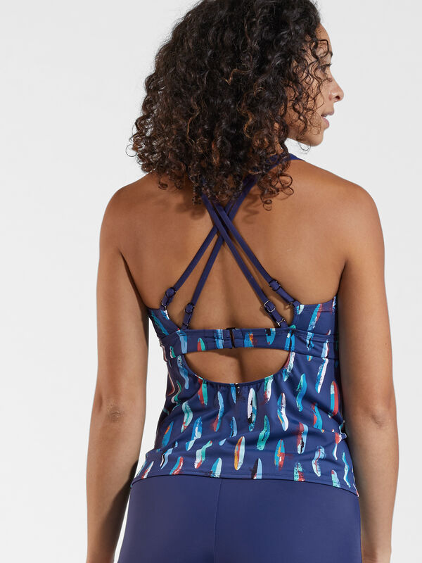 Metis Underwire Tankini Top - Kahili, , original
