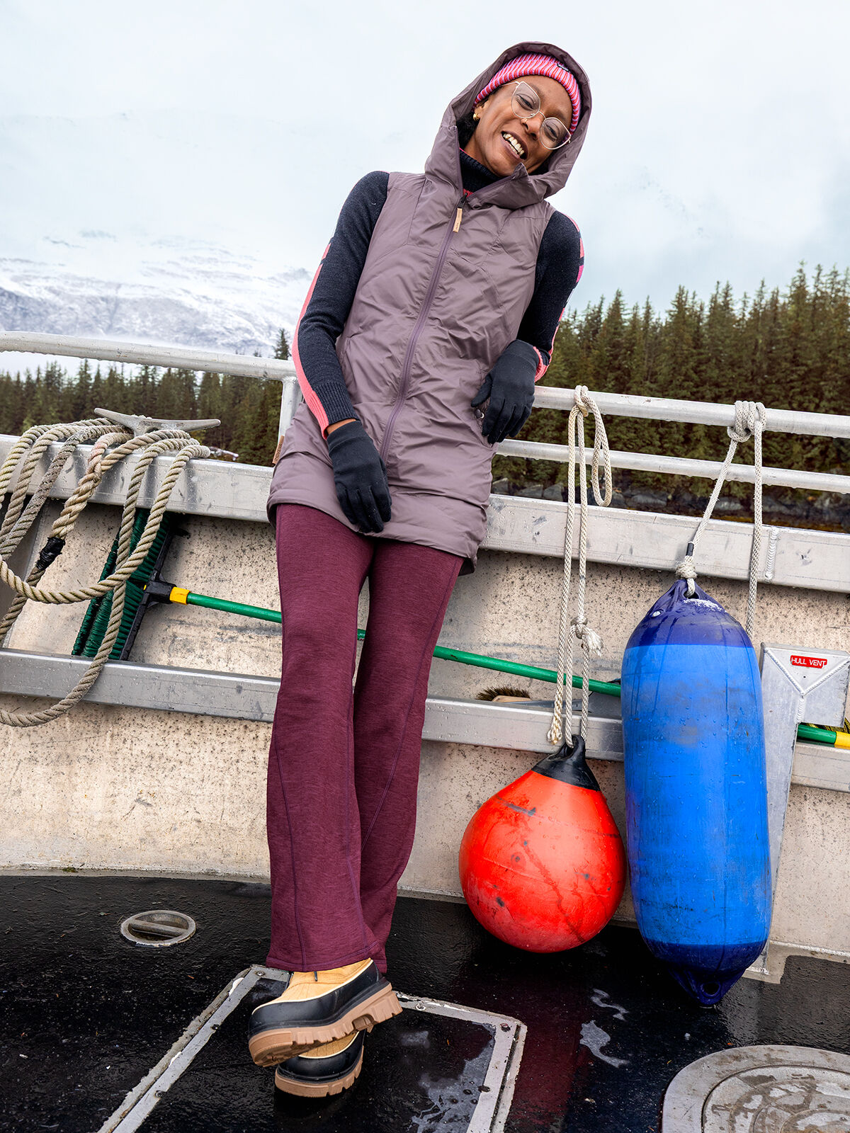Indyeva Insulated Long Vest: Fortuitous | Title Nine