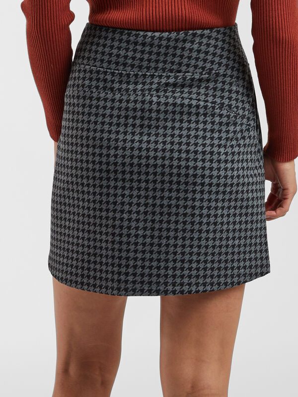 Passport Skirt - Houndstooth, , original