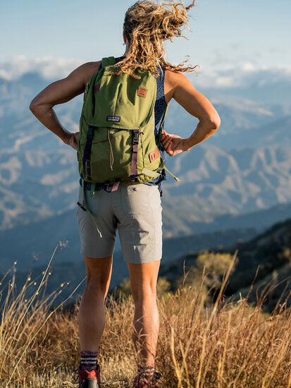 Indestructible Hiking Shorts: Model Image