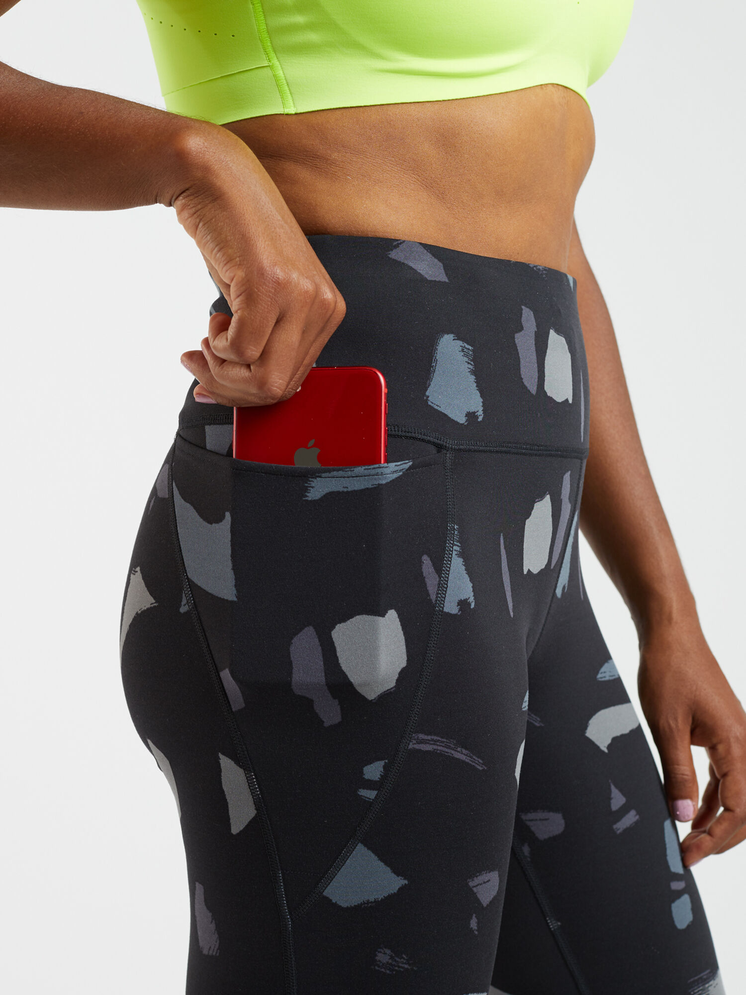 Mad Dash Reversible Running Crop - Rhythm, , original