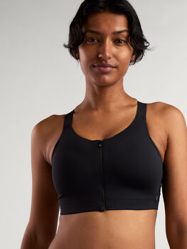 On Running Endurance Front Zip Bra High Impact Bra