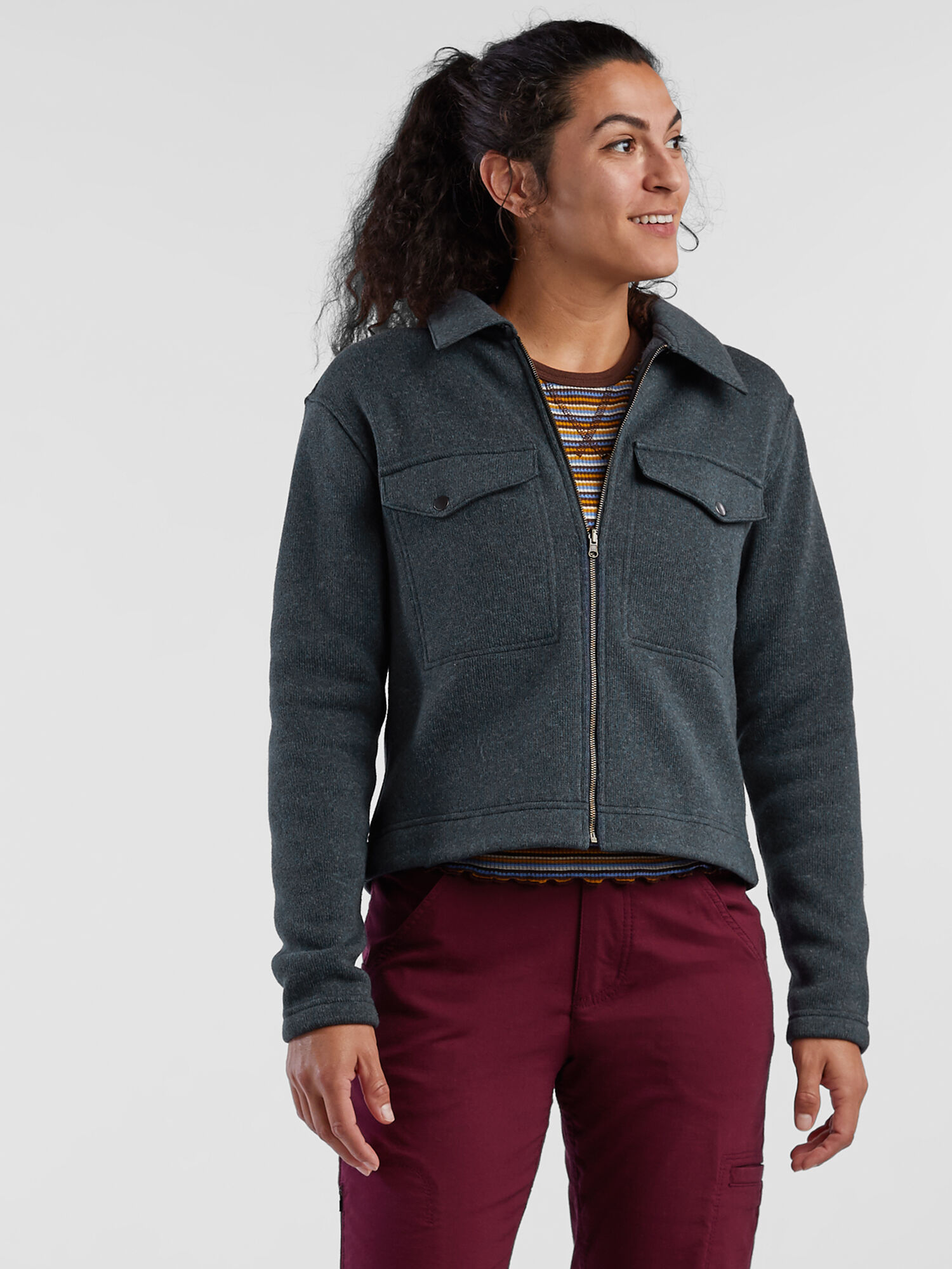 Patagonia Sweater Zipped Chore Jacket, , original