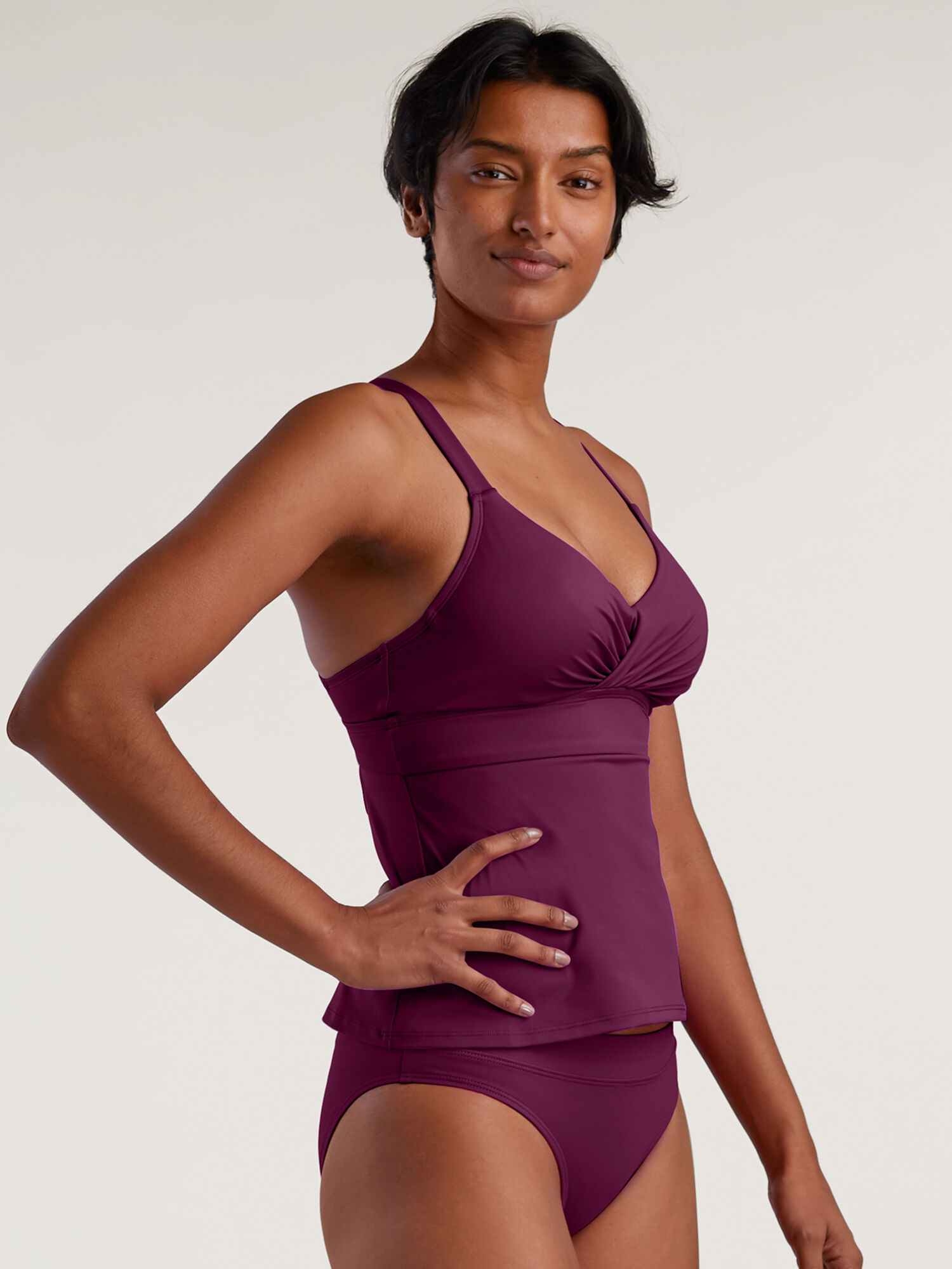 Metis Underwire Tankini Top - Solid, , original