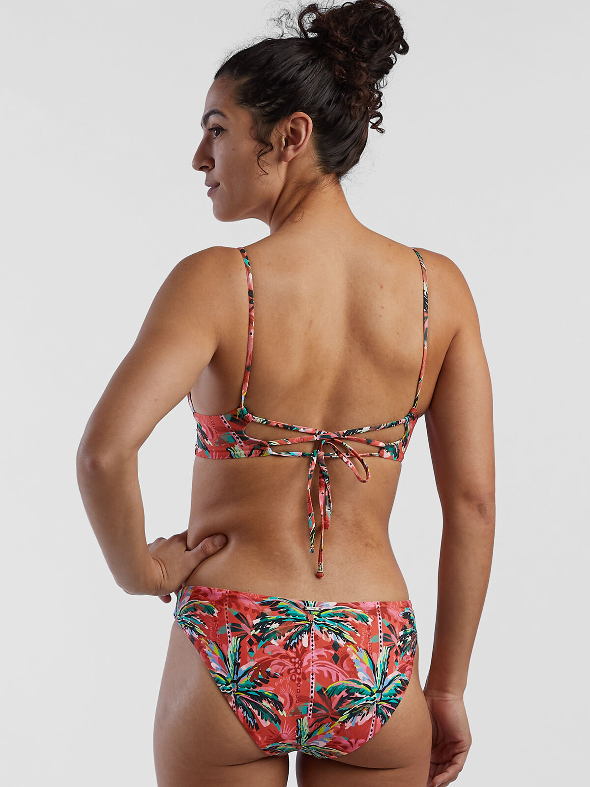 Maaji Copilot Reversible Bikini Top Flame Palms | Title Nine
