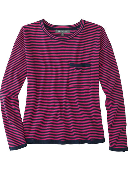 Synergy Crew Neck Sweater - Stripe: Image 1