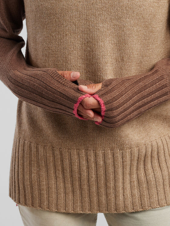 Krimson Klover Gemini Tunic Droptail Sweater | Title Nine