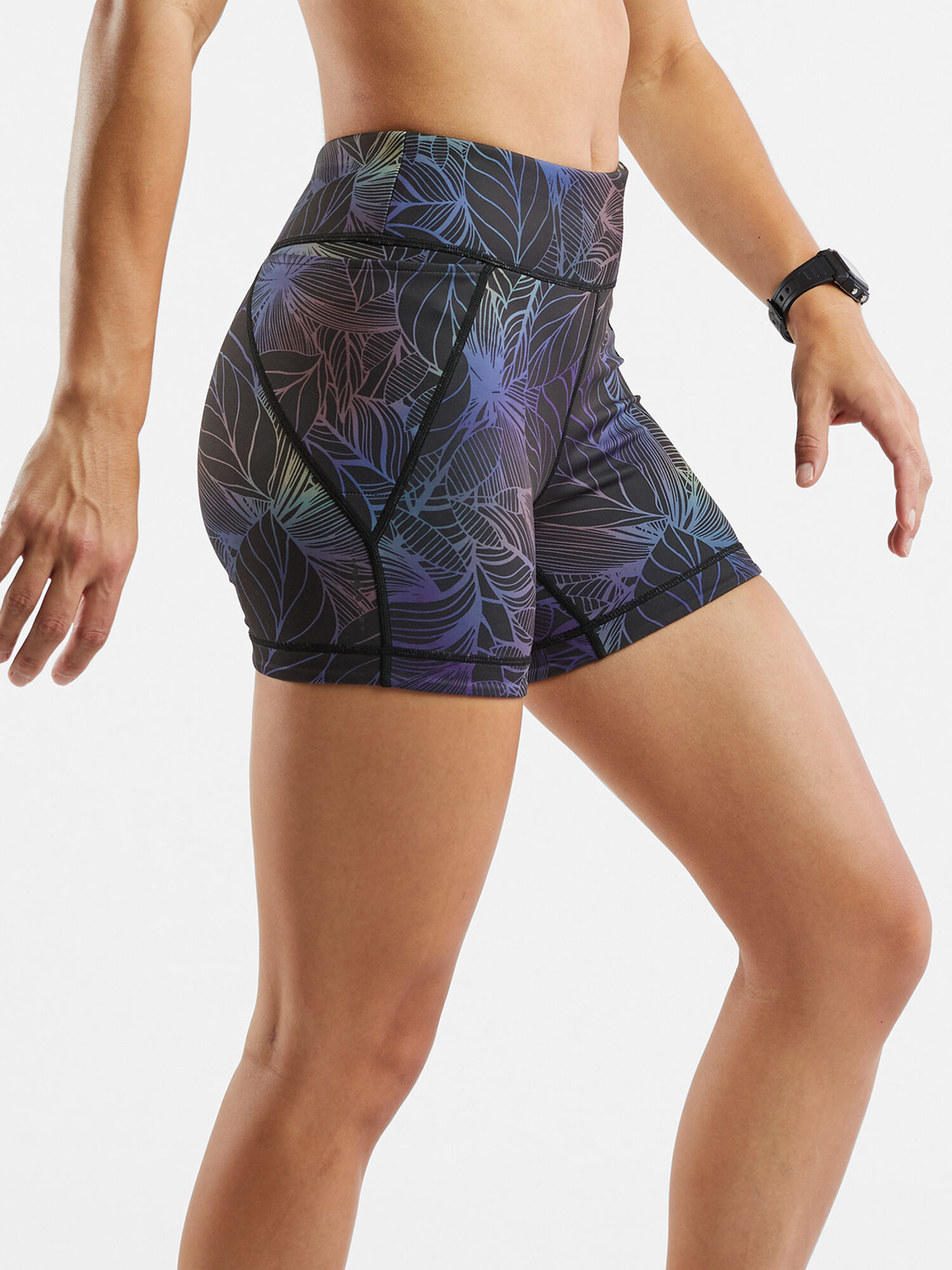 Mad Dash Reversible Shorts 4" - Jungle Mirage, , original