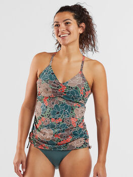 Capitola Underwire Tankini Top - Jardin