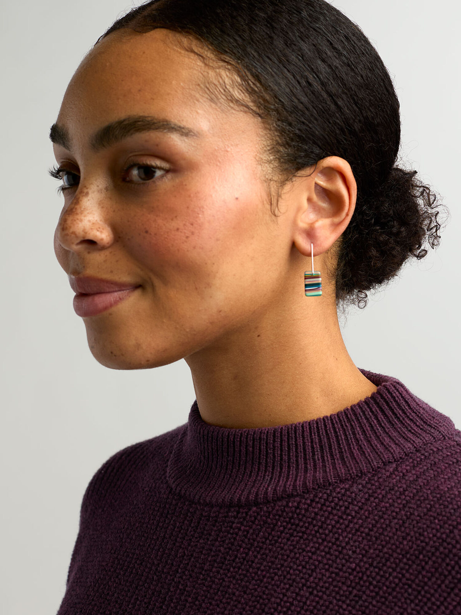 Surf Gems Earrings - Extra Small, , model