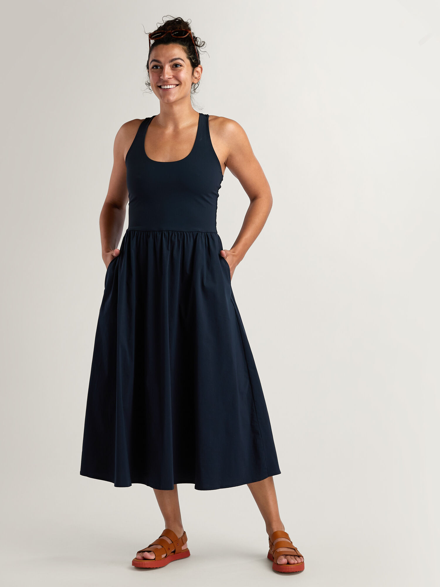 Explorer Ribbed Racerback Dress, , original