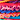 Textured Hair Ties, Rainbow, swatch