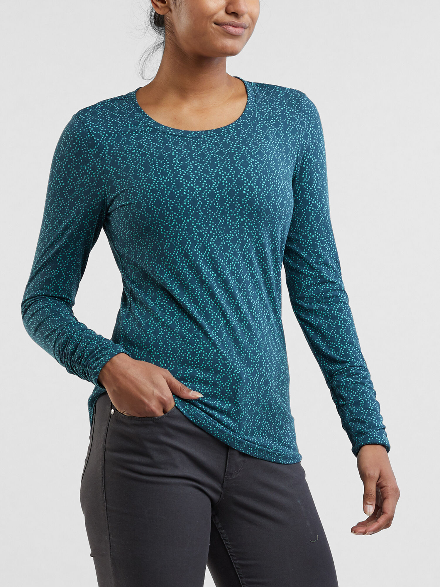 Grace 2.0 Long Sleeve Top - Trellis, , original