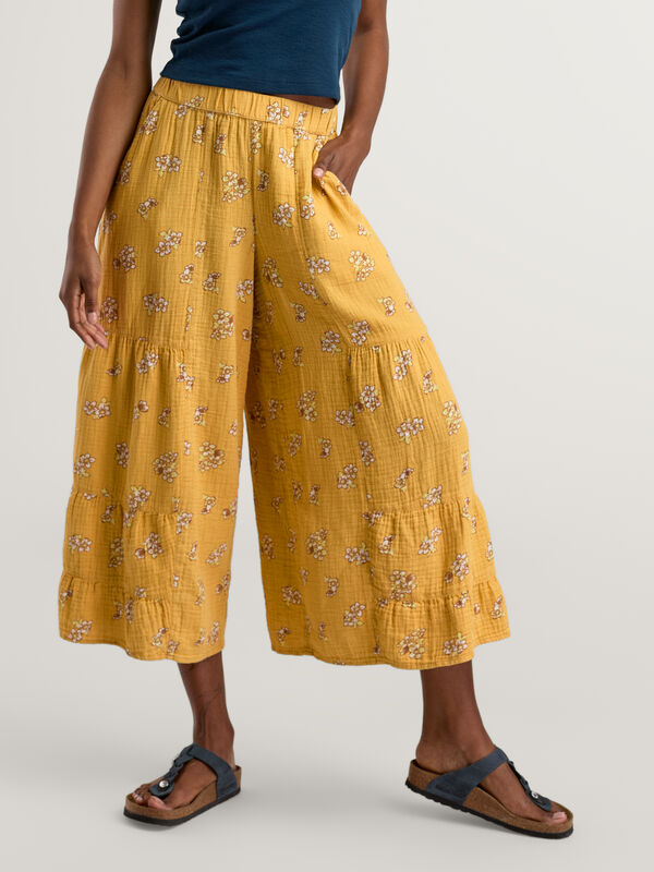 Tate Palazzo Pants &ndash; Wide Leg Hemp Travel Pants