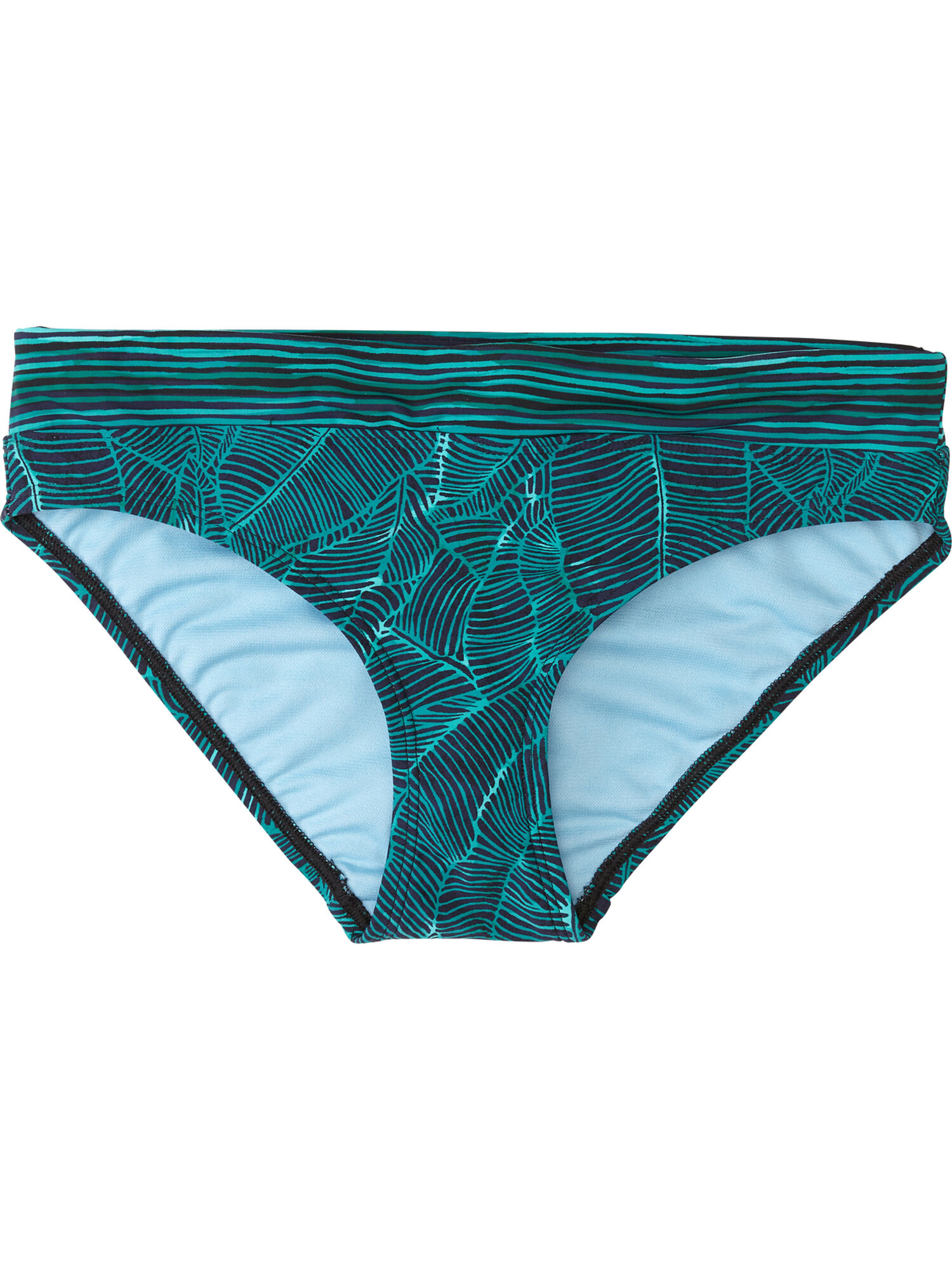 Full Coverage Bikini Bottom Lehua Linear Title Nine
